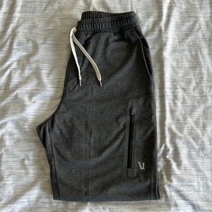 Vuori Sunday performance joggers, Charcoal Heather, Size S, Excellent condition